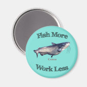 Vis meer vis minder werk magneet (Voorkant / Achterkant)