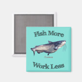 Vis meer vis minder werk magneet (Voorkant / Achterkant)