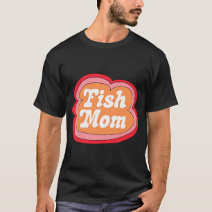 Vis Moeder (Oranje op Roze) T-shirt