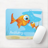 Vis - Olijf & augurk :: Muismat (Met muis)