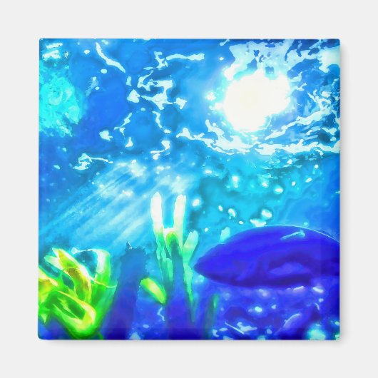 Vis onder de Zee Magneet (Voorkant)