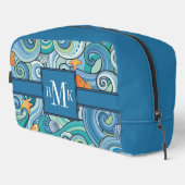 Vis onder het Waves Pattern Toilettasje (Rechterhoek)