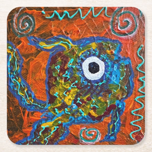 Vis Onderzetter Set (Voorkant)