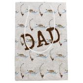 Vis op  Geviste hengel Medium Cadeauzakje (Voorkant)