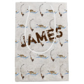 Vis op  Geviste poel Medium Cadeauzakje (Voorkant)