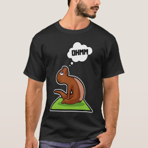 Vis Otter Yoga Houdingen Sport Turnen Ohm Hartslag T-shirt