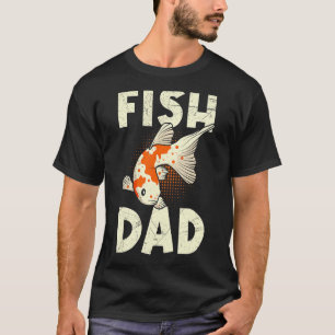 Vis papa Koi Dad Koi Pond T-shirt