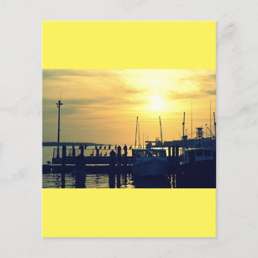 Vis Pier Briefpapier (Voorkant)