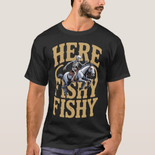 Vis Roddelende Sarcasme Grappige Visser T-shirt