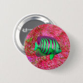 Vis Ronde Button 5,7 Cm (Voorkant /achterkant)