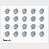 Vis.. Ronde Sticker (Vel)