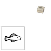 Vis/Seafood menu Selectie van stempel Knip Knippen (Gestempeld)