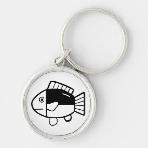 vis sleutelhanger