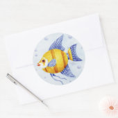 Vis Stickers grillige engelvis (Envelop)