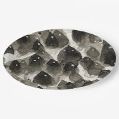 Vis Storm Papieren Bordje (Gekanteld)