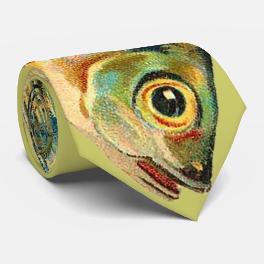 vis stropdas (Opgerold)