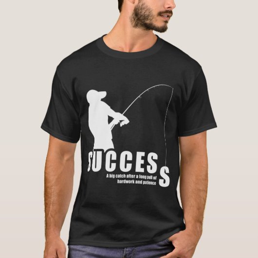 Vis succes t-shirt (Voorkant)