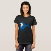 vis t-shirt (Voorkant volledig)