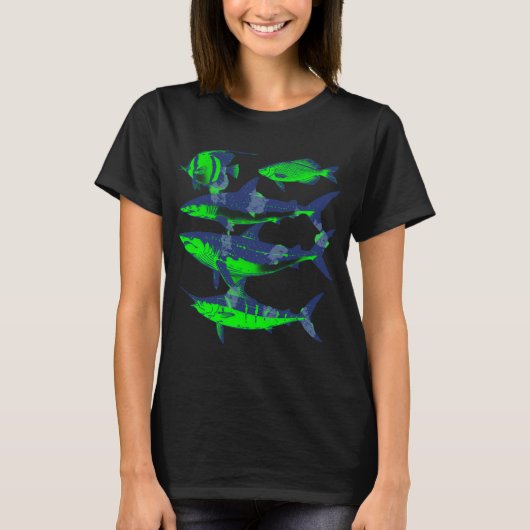 VIS T-SHIRT (Voorkant)