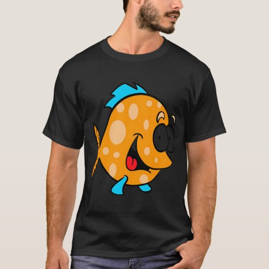 VIS T-SHIRT (Voorkant)