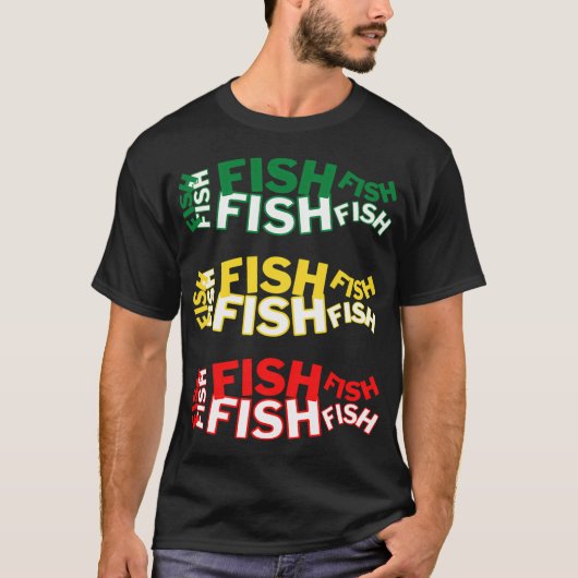 VIS T-SHIRT (Voorkant)
