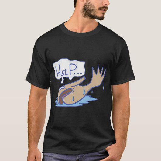 vis t-shirt (Voorkant)