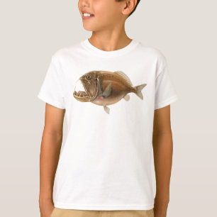 Vis t-shirt van de visvis van de diepzeevisserij