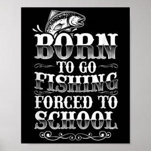 Vis T-shirts Jongens Grappige Vis Grafisch Kindere Poster