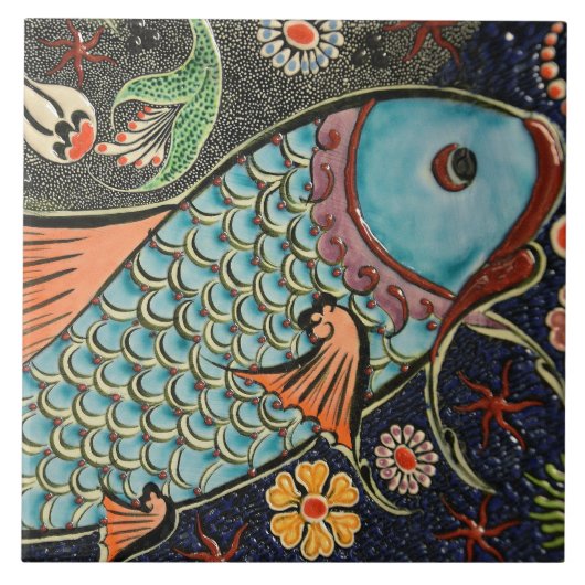 vis TC22-16 Tegeltje (Voorkant)