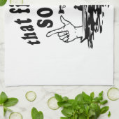 vis theedoek (Gevouwen)