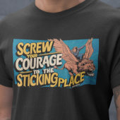Vis ton courage - T-shirt Macbeth Comic