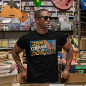 Vis ton courage - T-shirt Macbeth Comic