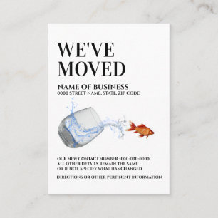 Vis uit water bewegende aankondiging