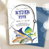 Vis Uitnodiging Verjaardagsfeest Visvangst Uitnodi