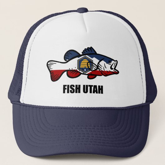 Vis Utah Trucker Pet (Voorkant)