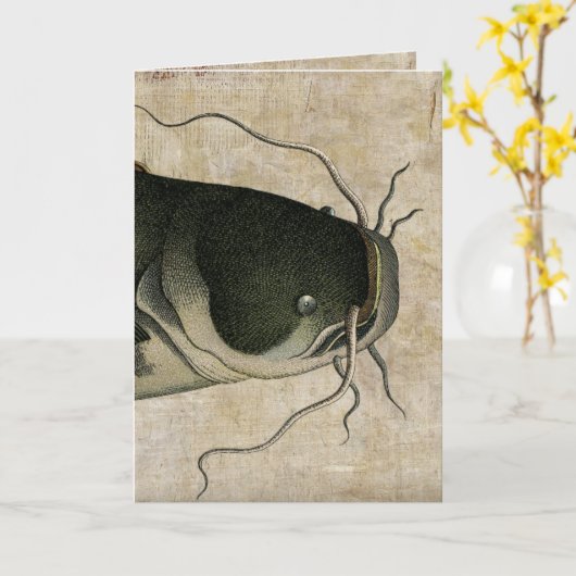 vis, Vaderdag Kaart (Gele Bloem)