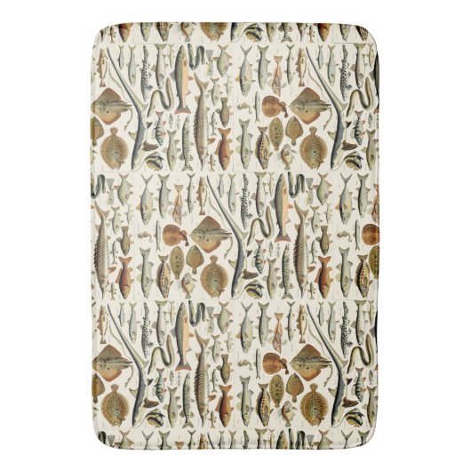  vis van Adolphe Millot Badmat (Voorkant Verticaal)