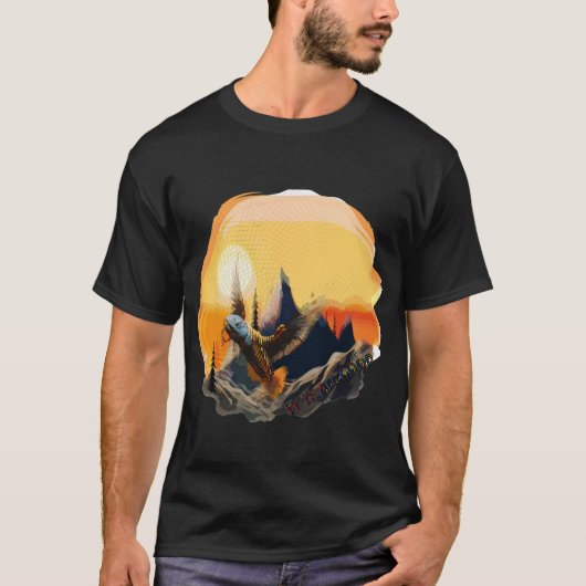 Vis-vogel T-shirt (Voorkant)