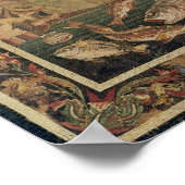 Vis, weekdieren en schaaldieren poster (Hoek)