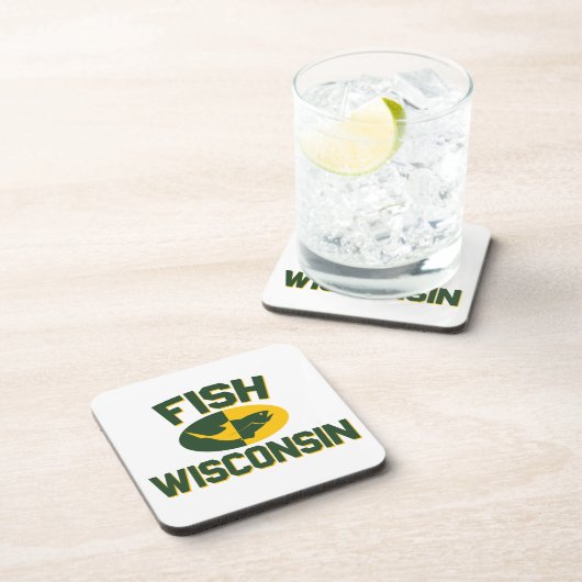 Vis Wisconsin Bier Onderzetter (Rechterzijde)