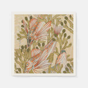 Vis Zee Leven Onderwater Dier Servet