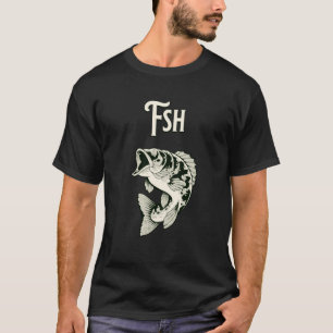 Vis Zonder I Vis Grappige Pun Vader Grap voor Viss T-shirt