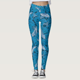 Vis Zwemmen Zeewier Koraal Blauw  Classic Leggings