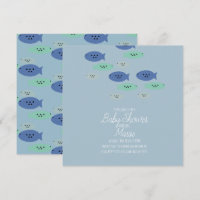Vis Zwemmend Aquarium Baby Shower