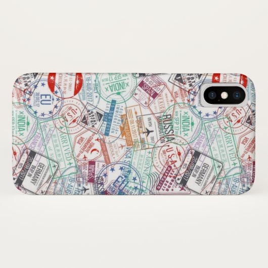 visa coque iphone (Dos (Horizontal))