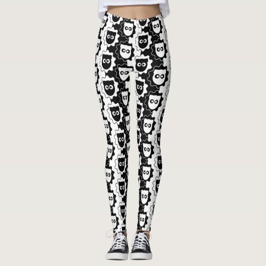 Visa Versa Sheep Leggings (Voorkant)