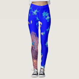 Visachtige leggings voor vrouwen