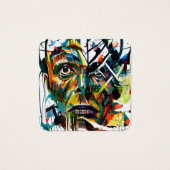 Visage Abstrait d'un alien (Devant)