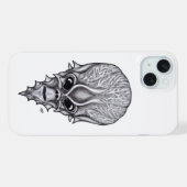 Visage Alien, Reconstruction faciale du crâne afri (Verso Horizontal)