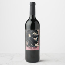 Visage au repos, BHM, Wijn Etiket